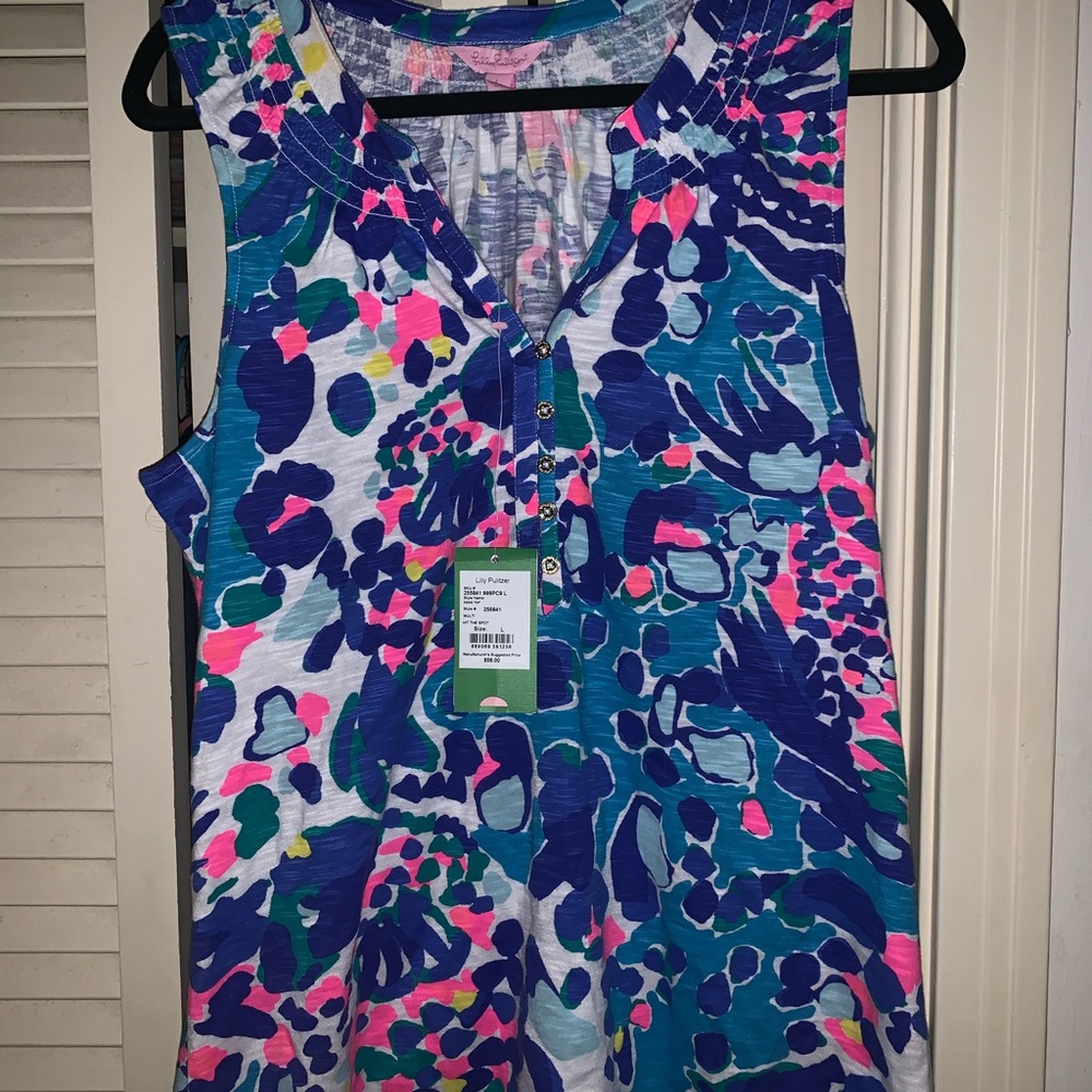 NWT Lilly Pulitzer Essie top size Large